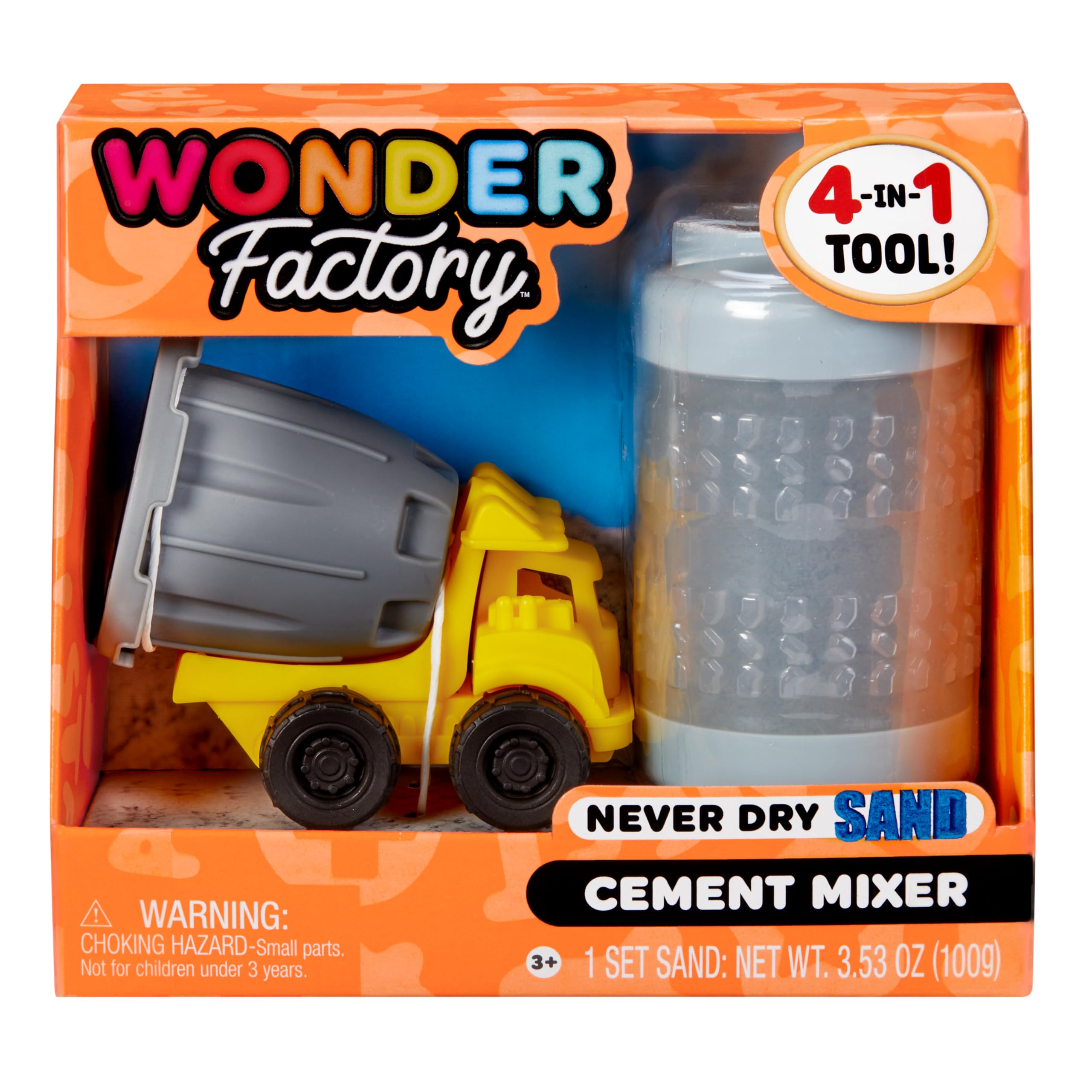 Little Tikes Blue Wonder Factory Sand Construction - + Cement Mixer