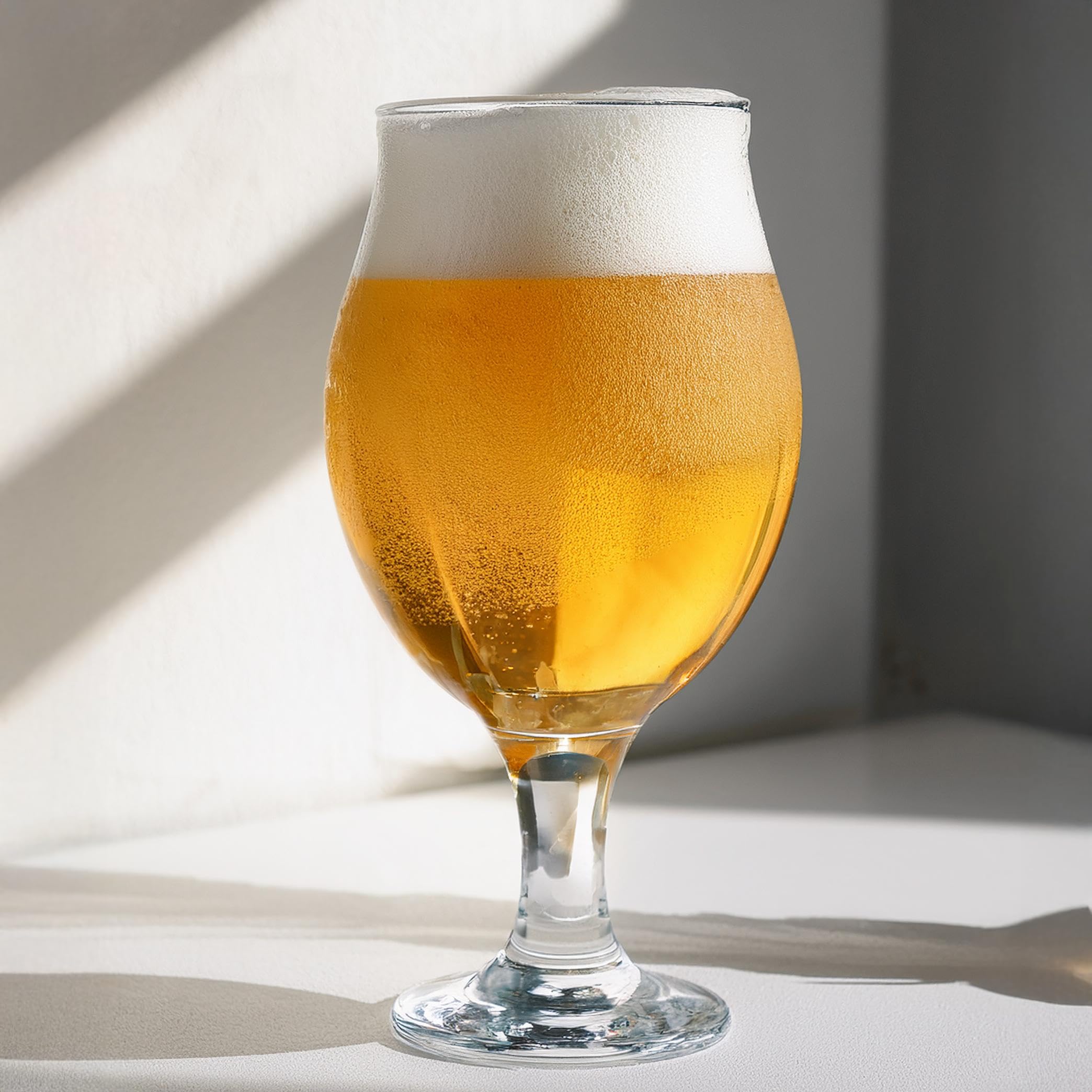 Glasmark KROSNO 1992 Szklanki do piwa, tulipany do piwa, zestaw 6 sztuk, 500 ml, szklanki do piwa, koktajli, nadają się do mycia w zmywarce