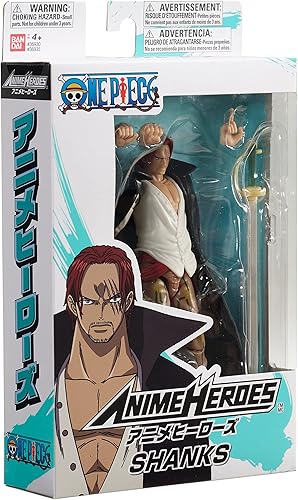 Miniatura 7 de Anime Heroes (36935) - Figura de acción de Shanks de One Piece
