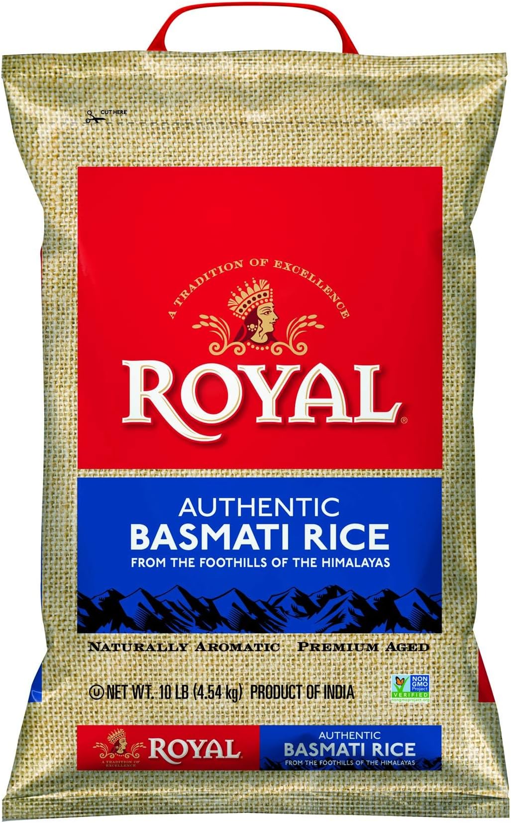 Royal White Basmati Rice, 10lb