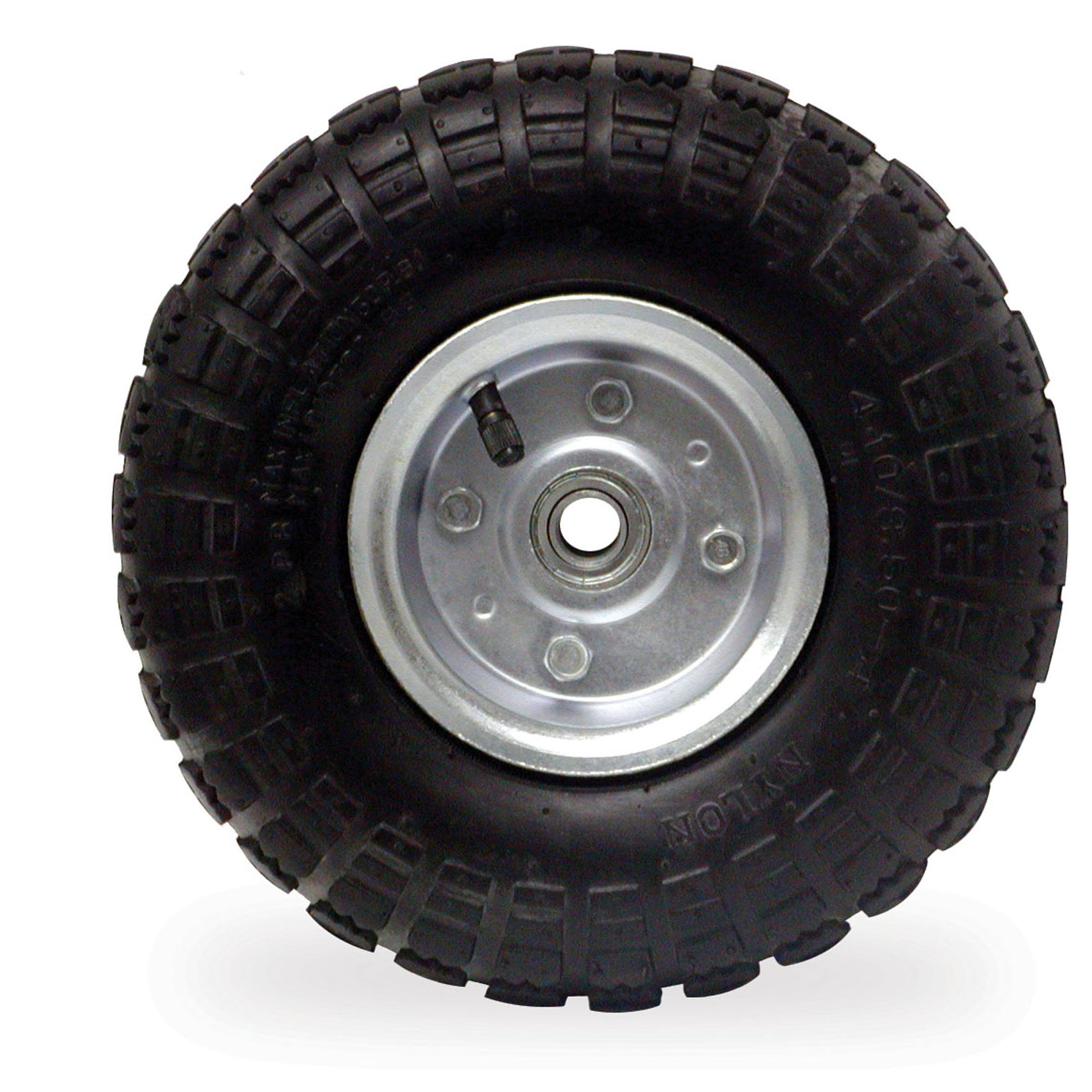Buffalo Tools HDTIREP Black 10'' Pneumatic Tire with Steel Rim