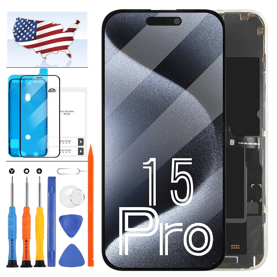 iPhone 15 Pro Max有機EL OLED フロントパネル OLED For Apple iPhone 15 Pro Max Display LCD Touch Screen