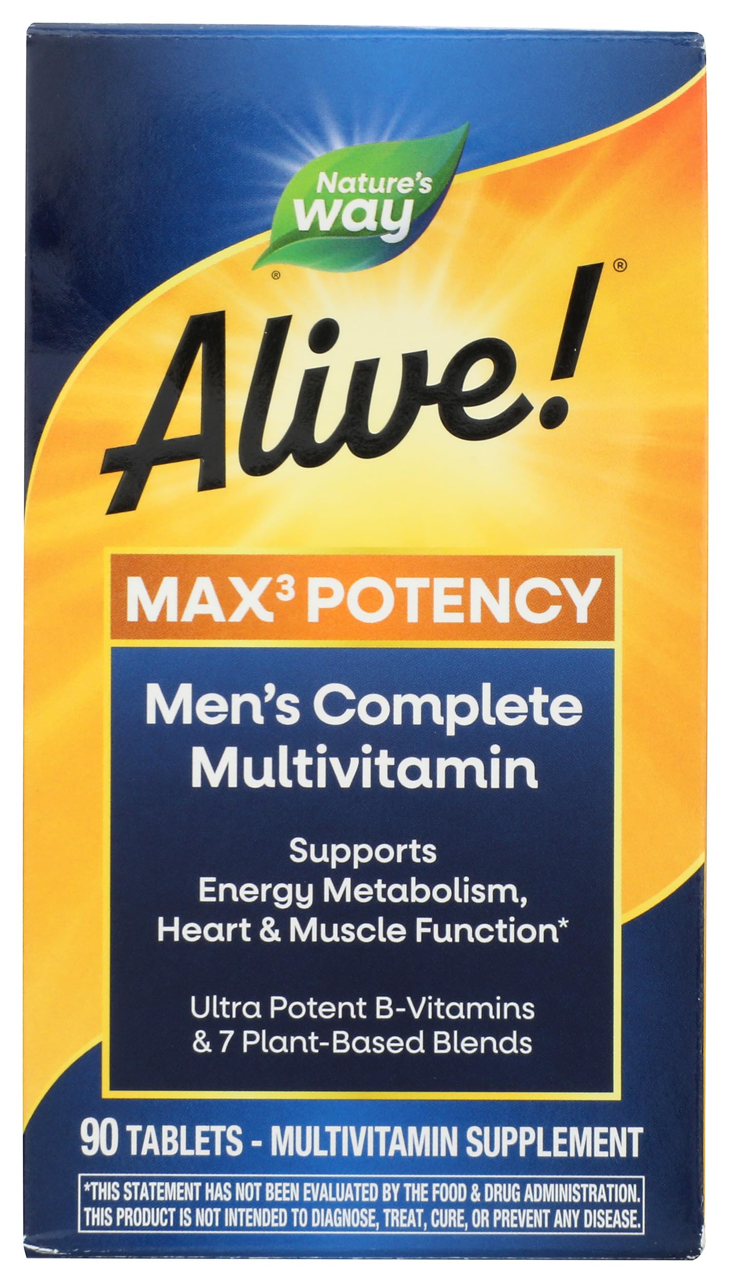 Nature's Way Alive! Men's Multi Vitamin, 90 CT