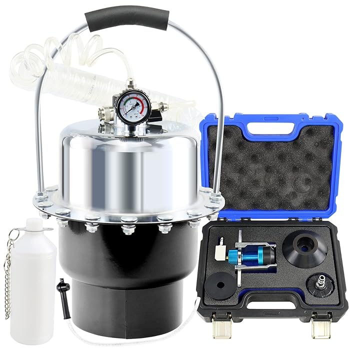 Buy JoyFans Brake Bleeder Tool, One Person Pneumatic Master Cylinder