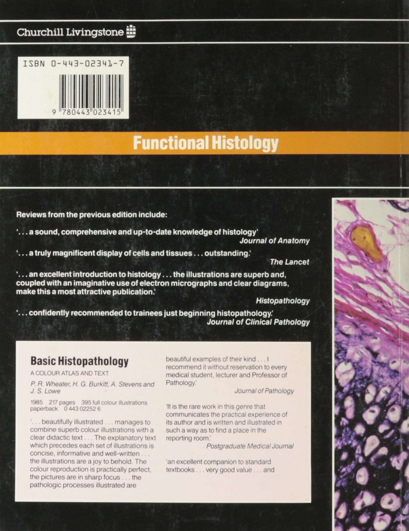 Functional Histology: Text and Colour Atlas