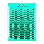 VAVALASH Premade Fans Eyelash Extensions 320 Fans 10D 14D 16D 20D 0.05 0.07 Thickness C/D Curl Middle Stem Premade Fans Russian Volume Lash Extensions (320 Fans-24D-0.05-D-8-15mm)