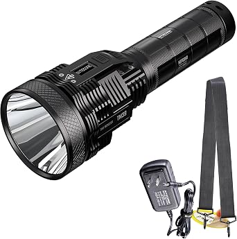 Nitecore TM39 Extreme Long Throw Flashlight, 5200 Lumen LED High Lumen 1640 Yard Beam Rechargeable with Digital Display