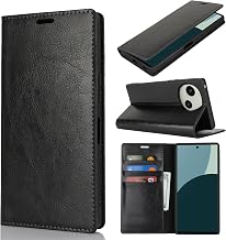 AQUOS R9 Case Sharp AQUOS R9 SH-51E Notebook Type Aquos r9 Cover AQUOS R9 Notebook Case AQUOS R9 SH-M28 Folio Case AQUOS R9 Smartphone Case Mobile Cover Case Applicable zouzt Leather Soft Case Wallet