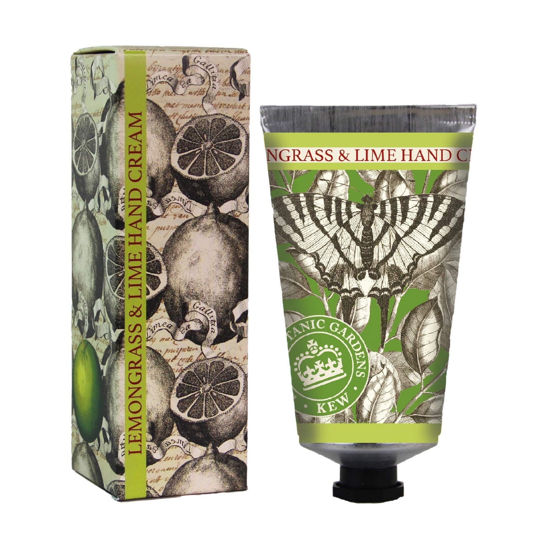 The English Soap CompanyRoyal Botanical Gardens, Kew Lemongrass & Lime Hand Cream, 75mls