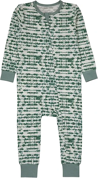 Hanes Baby Pure Comfort Organic Long Sleeve Footless Sleep N' Play, Infant Playsuit, Boys & Girls