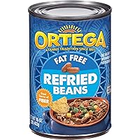 Vista 1 de Ortega Frijoles refritos, sin grasa, 16 onzas (paquete de 12)