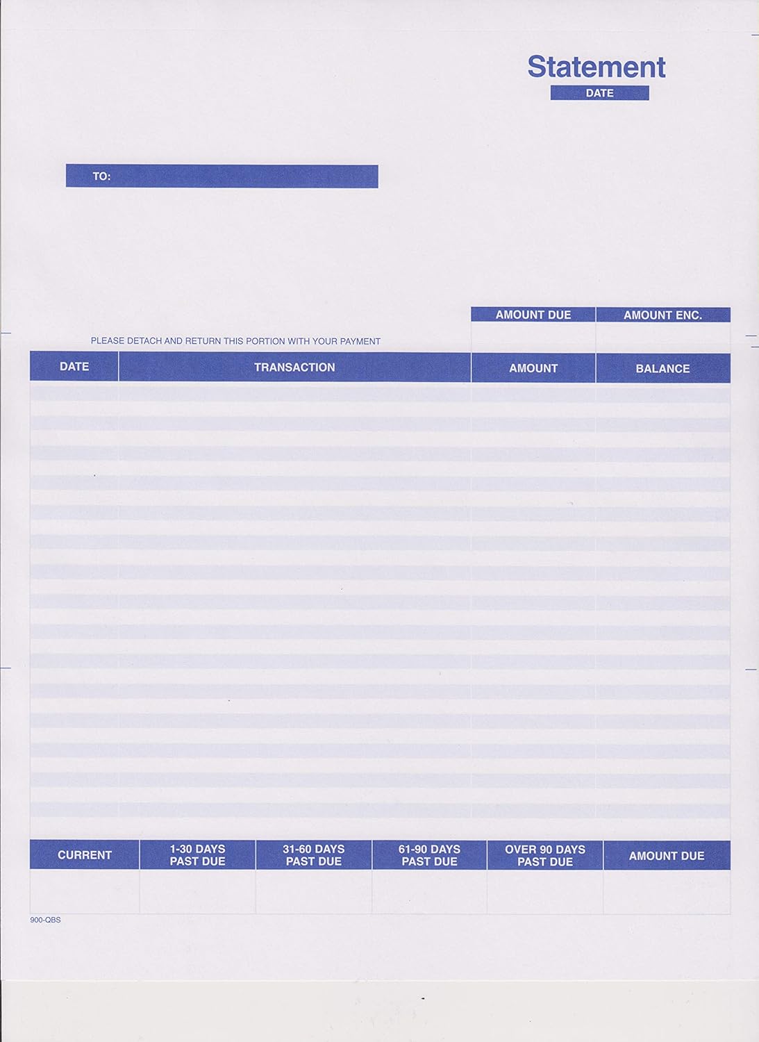 Laser Statement for Quickbooks 8 1/2 x 11 Office Products