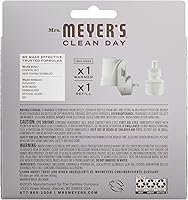 Vista 2 de MRS. MEYER'S CLEAN DAY - Kit difusor de aceite perfumado premium, lavanda, 1 calentador y repuesto de 0.67 onzas líquidas