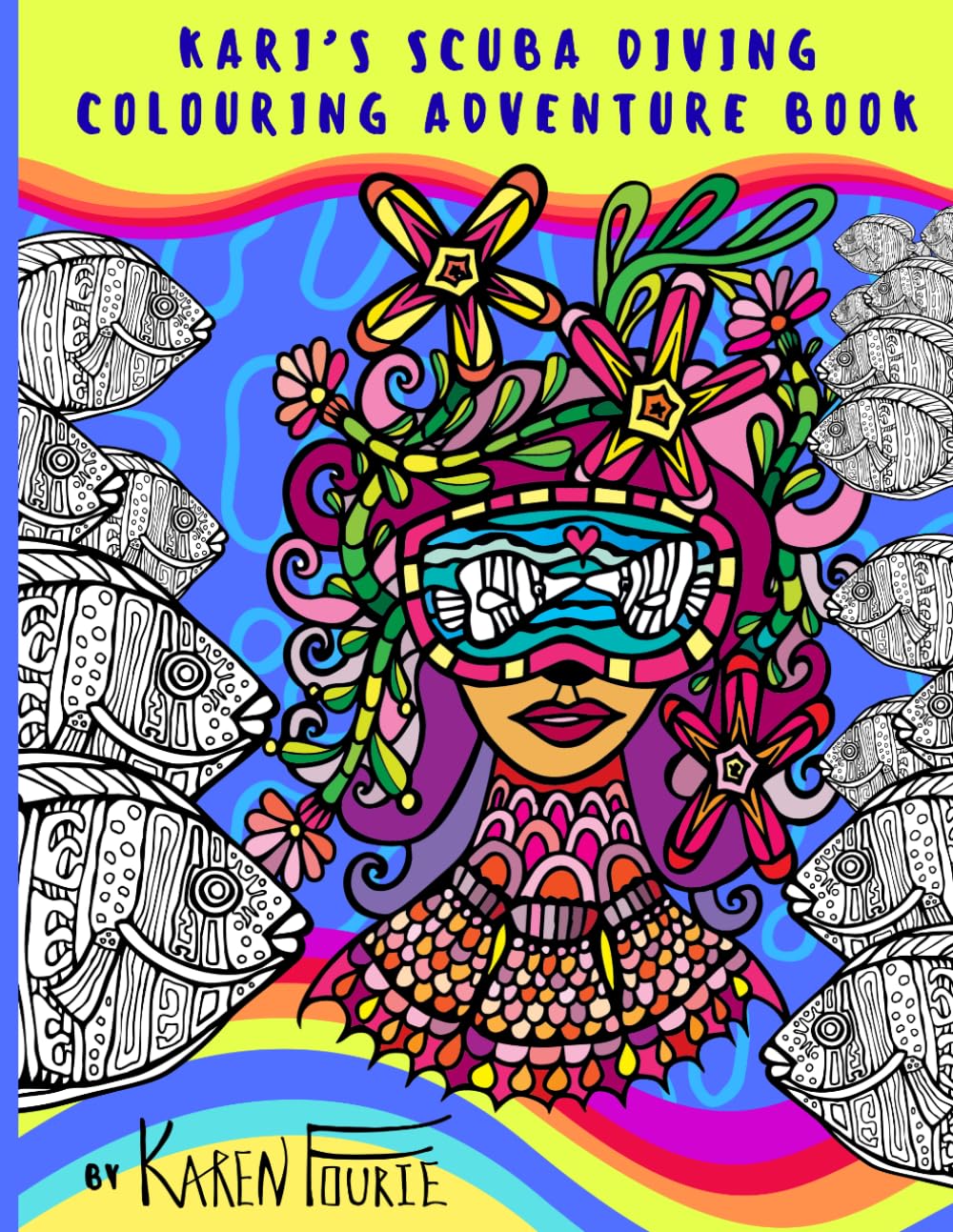 Kari’s Scuba Diving Colouring Adventure Book
