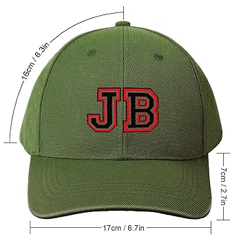 Original Classic Baseball Cap Monogram 'JB' Adjustable