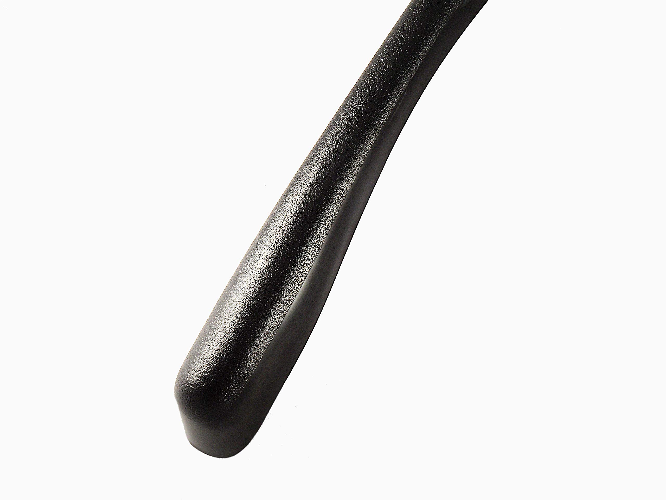 Mäntel und Jackenbügel, XL, Kleiderbügel aus Kunststoff, 50 cm, schwarz, EU50b, 80 Stück