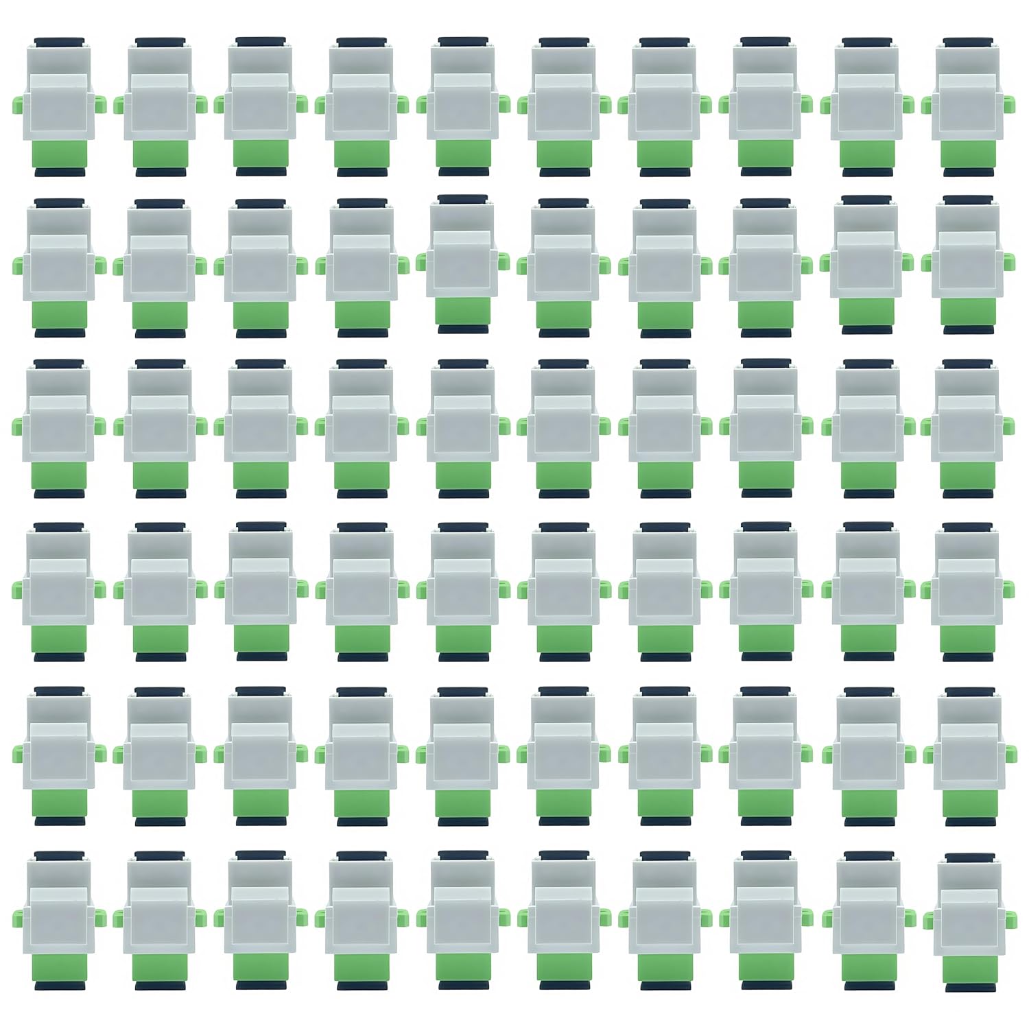 TXWTXPJ-SC/APC Fiber Optic Coupler Keystone Jack SC Keystone Jack Coupler for Fiber Wall Plate (60)