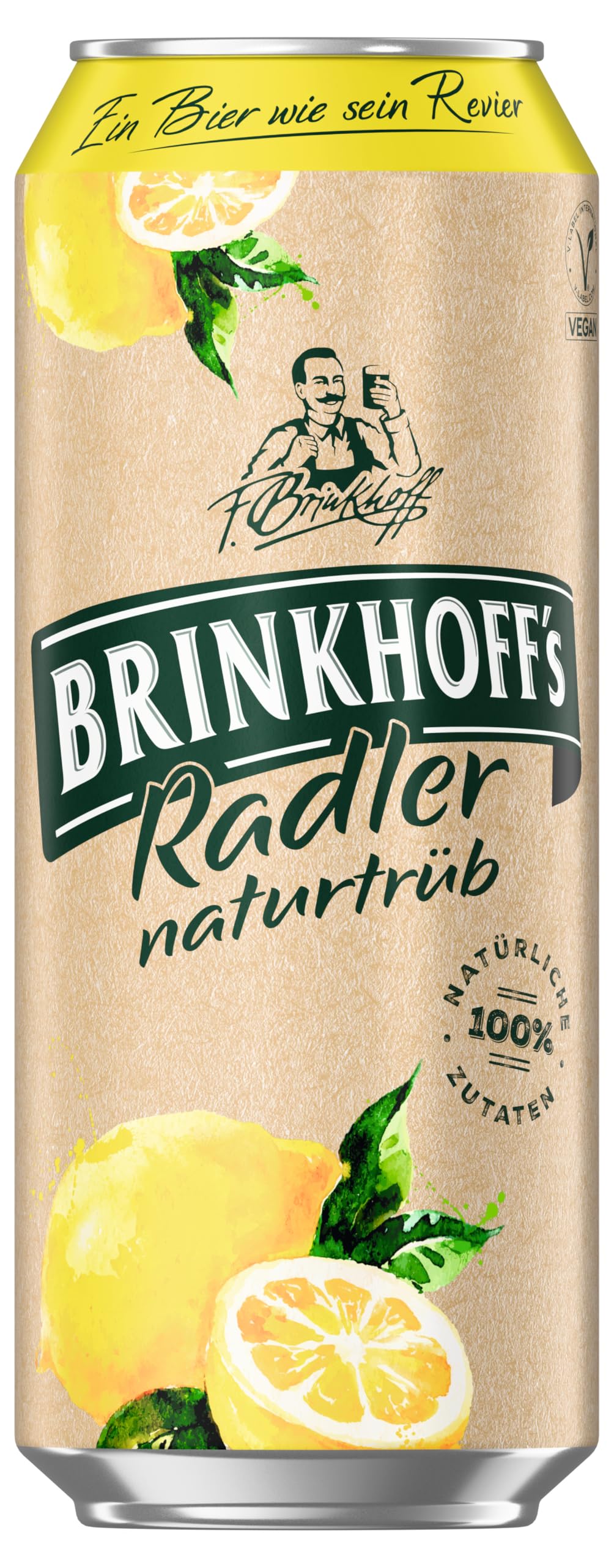 Brinkhoffs Radler Einweg 24x0,50l Dose