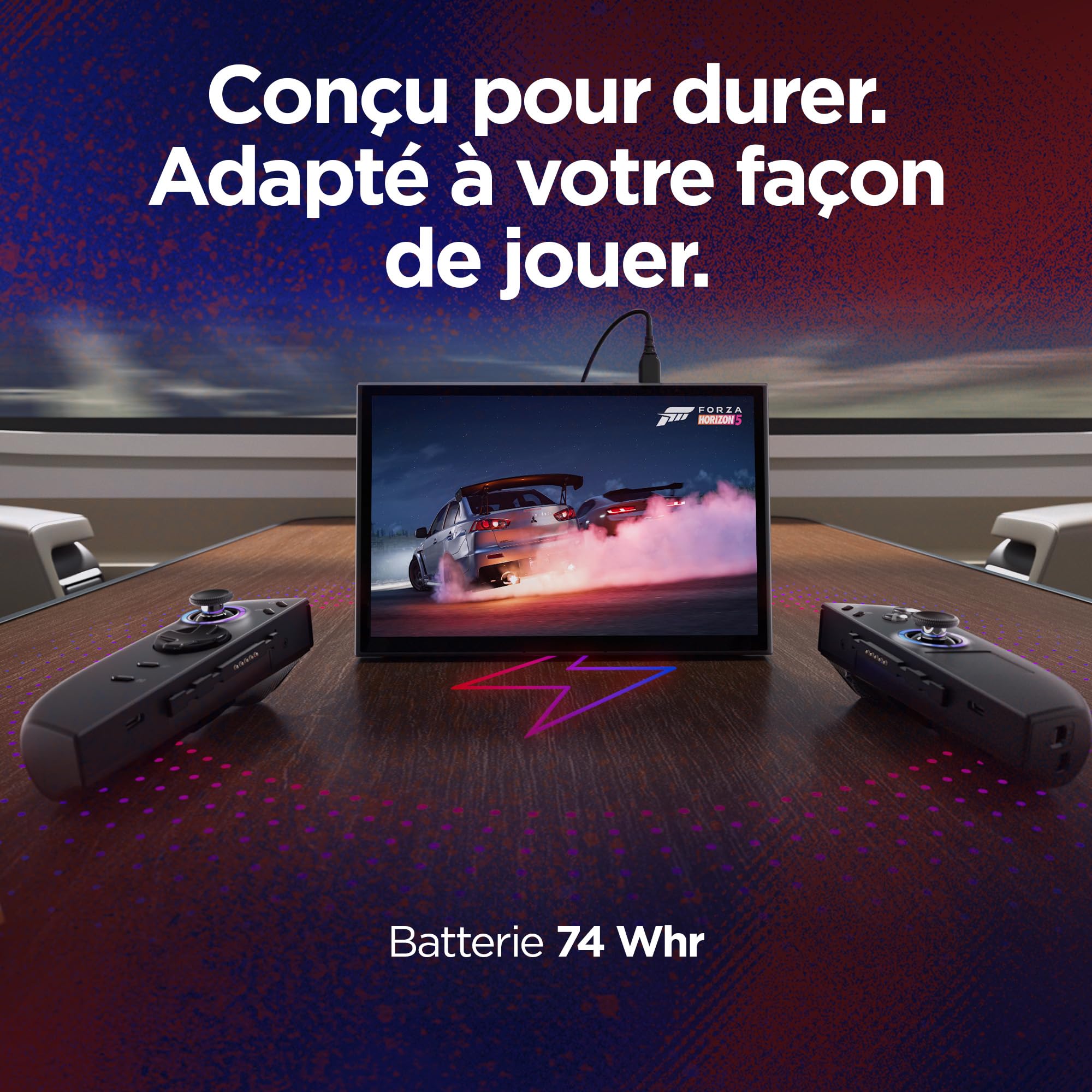 Lenovo Legion Go 8ASP2 - Console Gaming 8,8" OLED 144Hz (AMD Ryzen Z2 Extreme, 32Go RAM, 512Go SSD, AMD Radeon Graphics, Windows 11 Home) - Noir