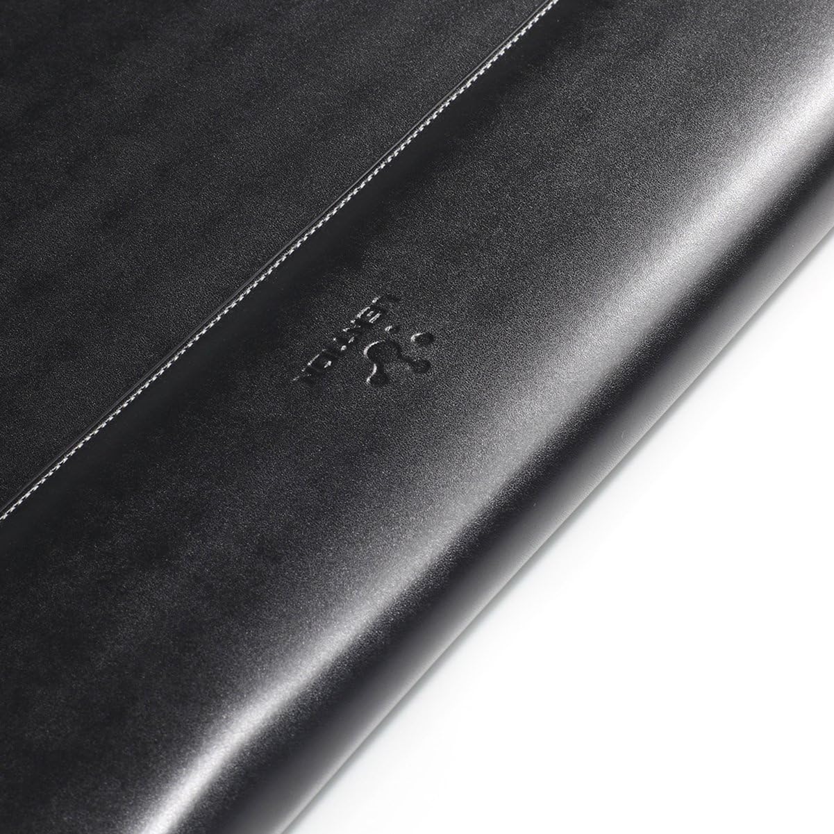 LENTION Split Leather Sleeve Case Compatible with MacBook Pro 15-inch (2019 to 2016 / Retina 2015 to 2012), More 15-inch Ultra Slim Laptops, Magnetic Snaps & Soft Touch (Black)