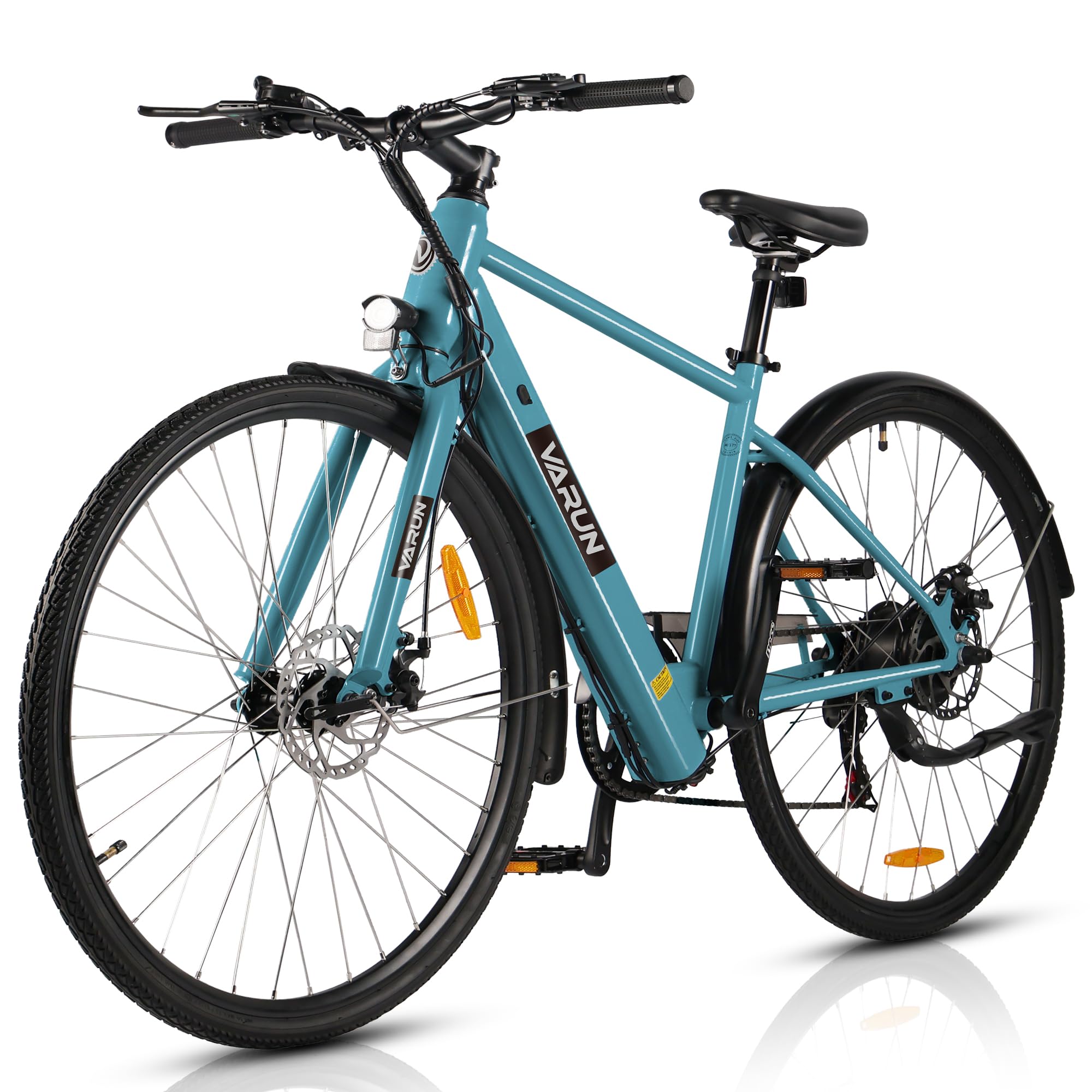VARUN E-Bike 28 Zoll - Citybike Mit 80km Reichweite & Drehmomentsensor