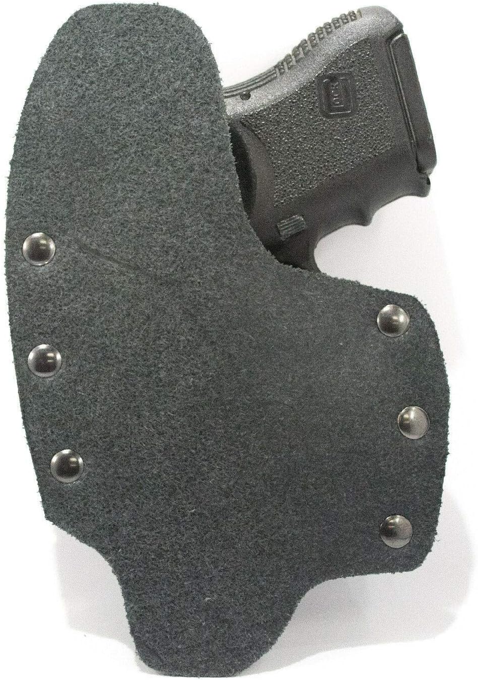 Don't Tread On Me Black IWB Hybrid Concealed Carry Holsters for More Than 150 Different Handguns. Left & Right Versions Available.