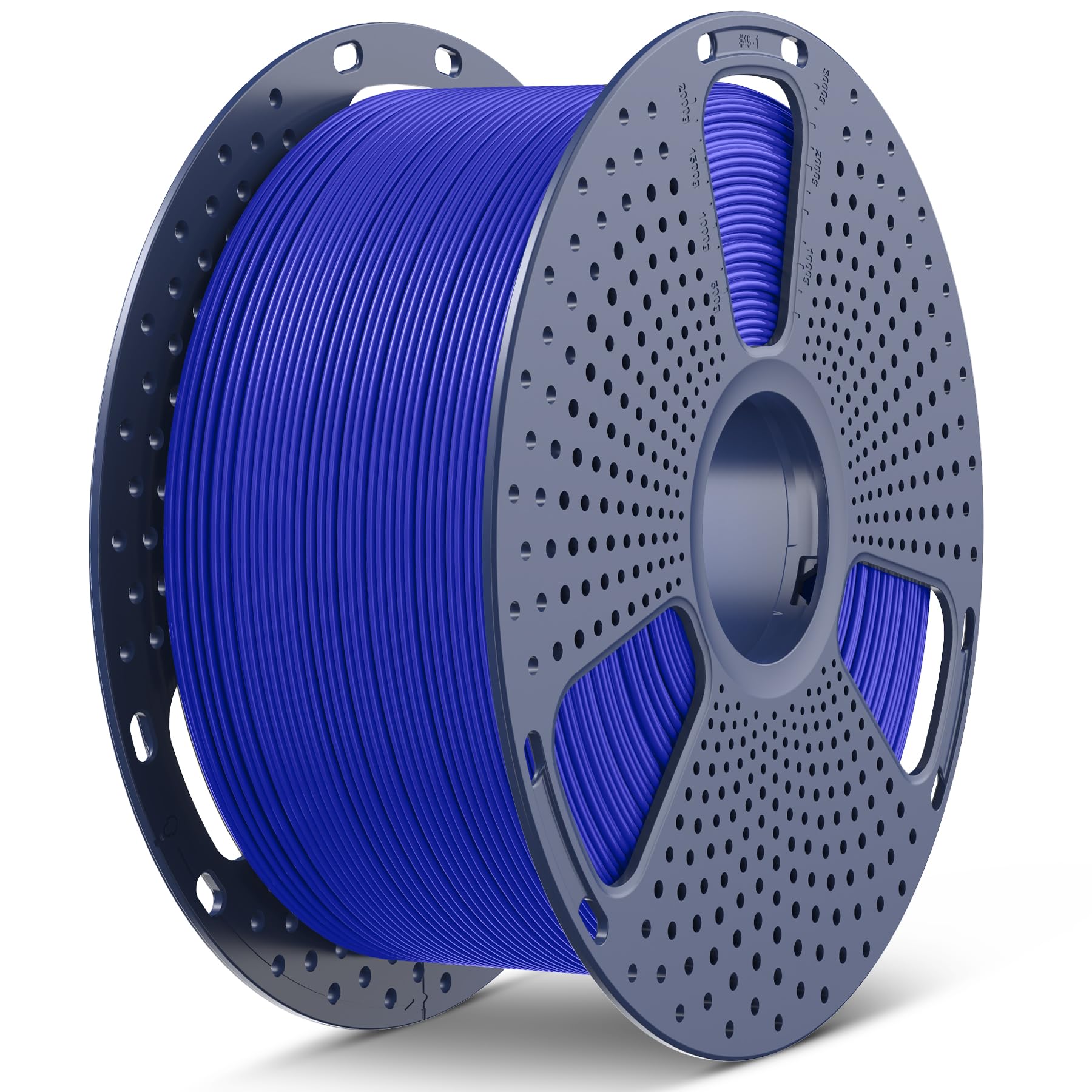 SUNLU Large Spool 3KG PLA Filament, 3D Printer Filament PLA 1.75mm, Less Stringing Good Layer Adhesion High Toughness, Big Roll Filament, 3kg Spool(6.6 lbs), Blue