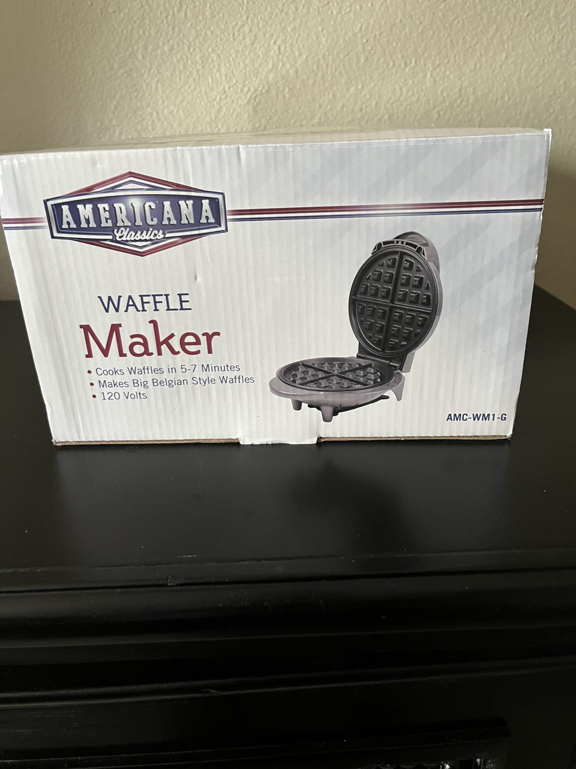 Amazon.com: Americana Classics Waffle Maker: Home & Kitchen