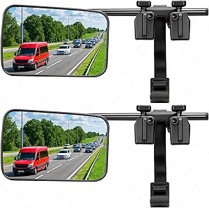 Clamp On Universal Mirror Extenders - Towing Mirror For Truck Vehicle Car Trailer Accessories, Type 3
