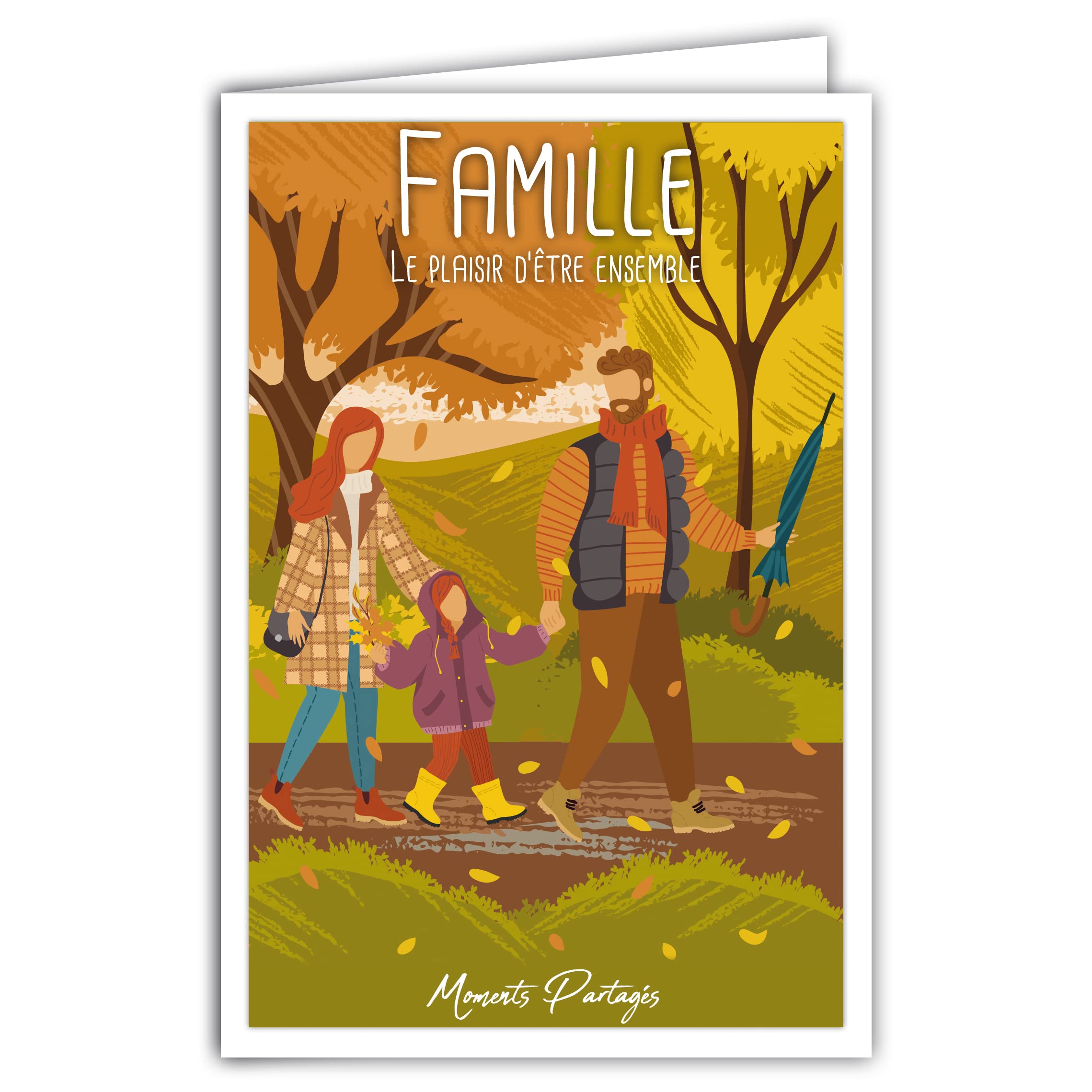 Afie Glückwunschkarte Für Babys – Mit Umschlag, Format 17x11,5 Cm, Für Geburt, Taufe & Adoption, Retro-Design