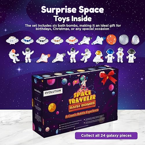 Miniatura 5 de Juego de bombas de baño de 6 piezas Space Traveler