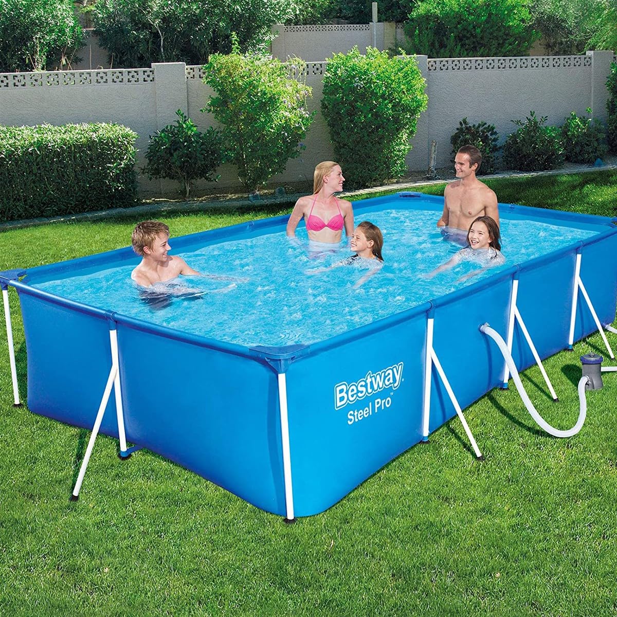Bestway Piscine Splash Frame Pool Bleu 400 x 211 x 81 cm 56424