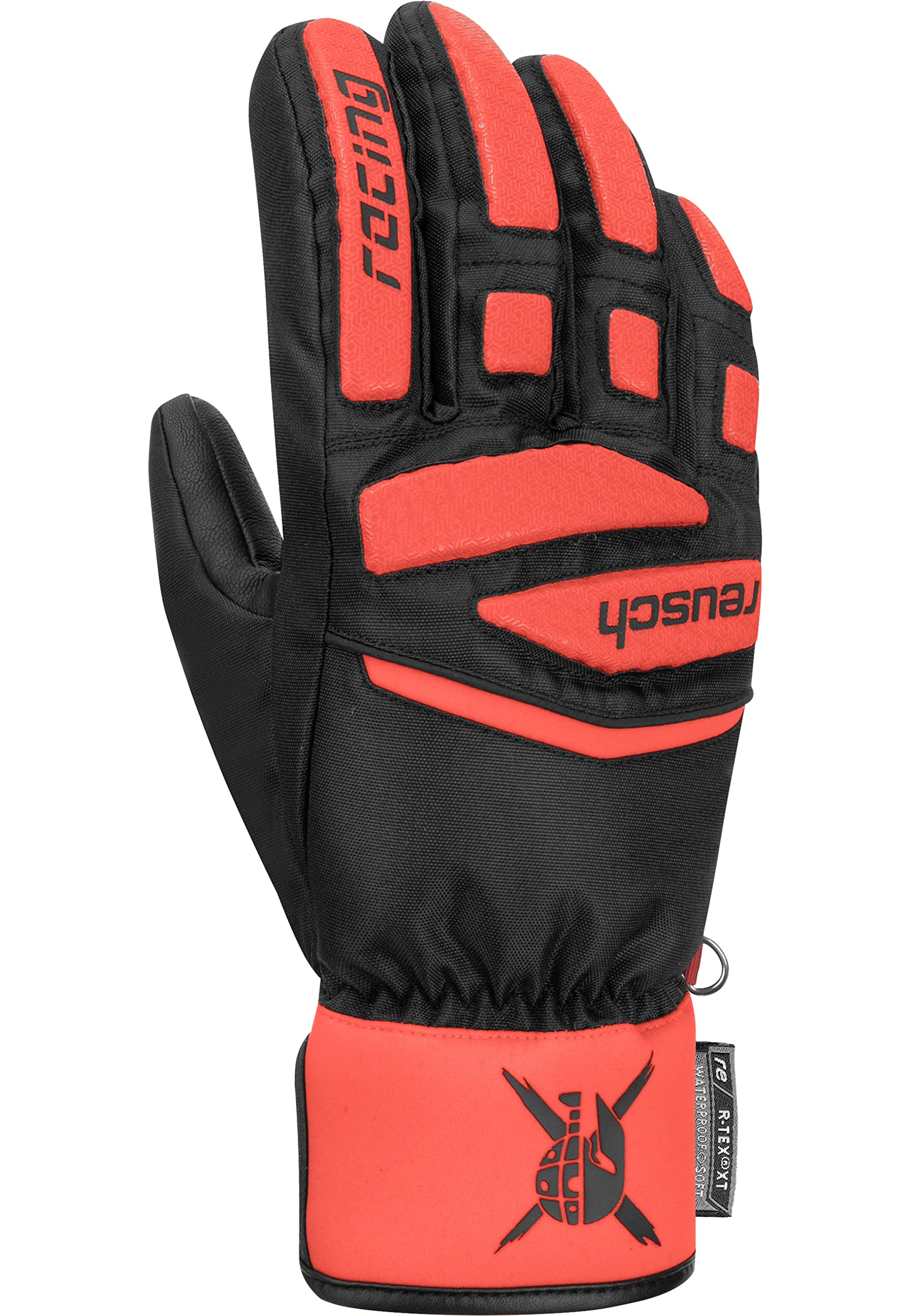 Reusch Kinder Worldcup Warrior Prime R-tex Xt Junior Warme wasserdichte Atmungsaktive Skihandschuhe Rennhandschuhe mit Membran Winter-Handschuhe