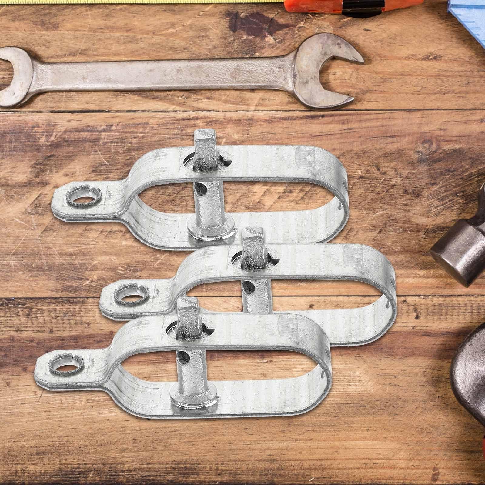 VICASKY Tenditori per Cavi Metallici in Acciaio da Giardino Set da 10 Pezzi, Tenditore per Filo D'acciaio Resistente All'usura, Tensione Cavi Facile da Montare per Recinzioni