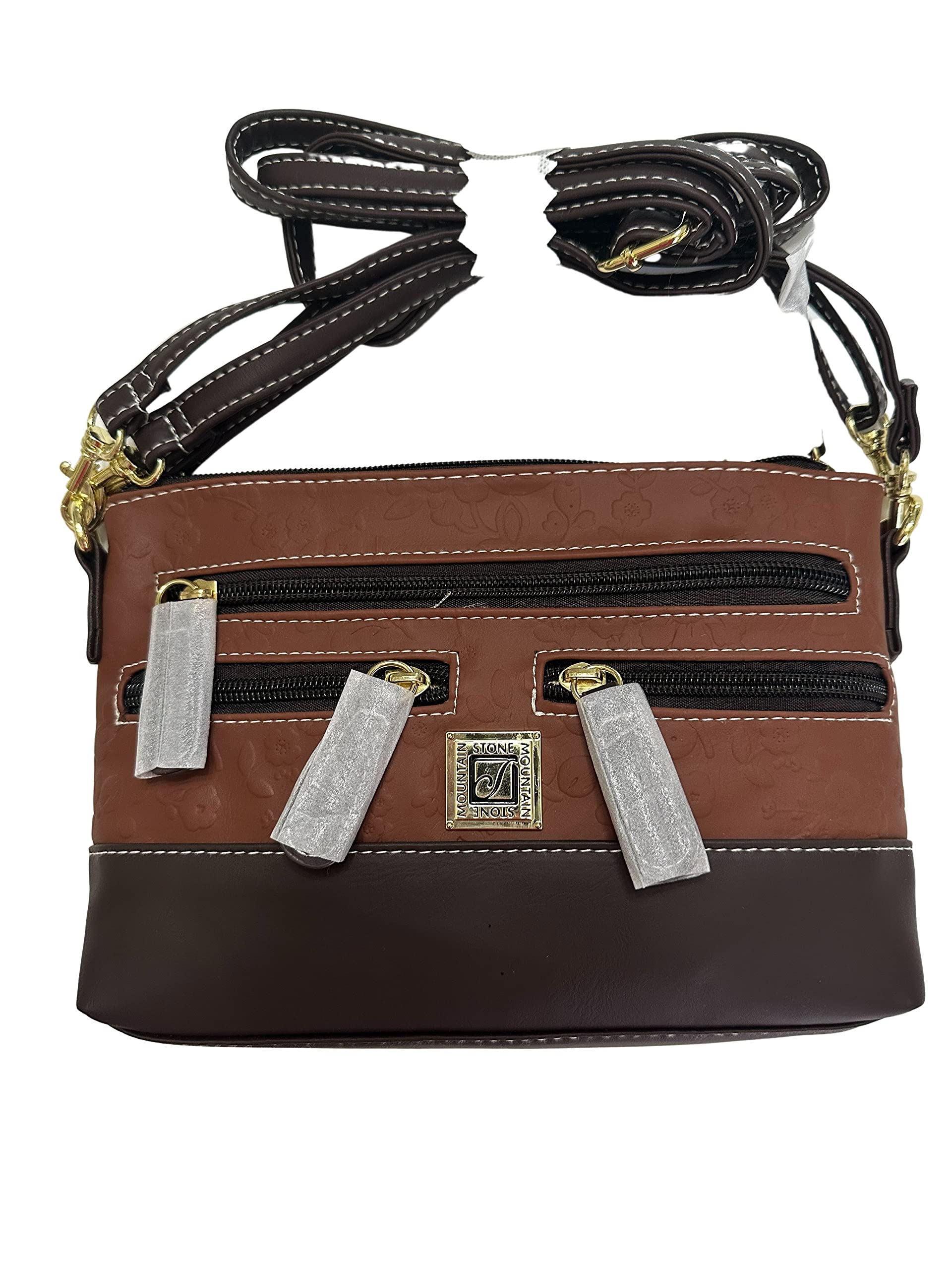 Stone Mountain Bonded Leather Spring Blossom Charluzzo 4 Bagger Bag