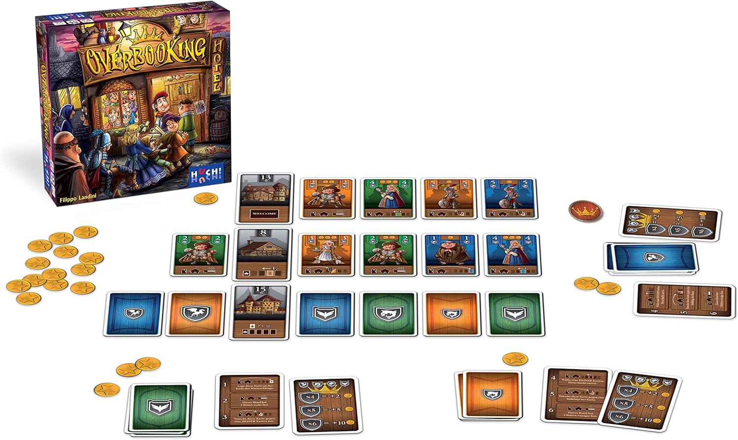 HUCH! OverbooKing Family Game