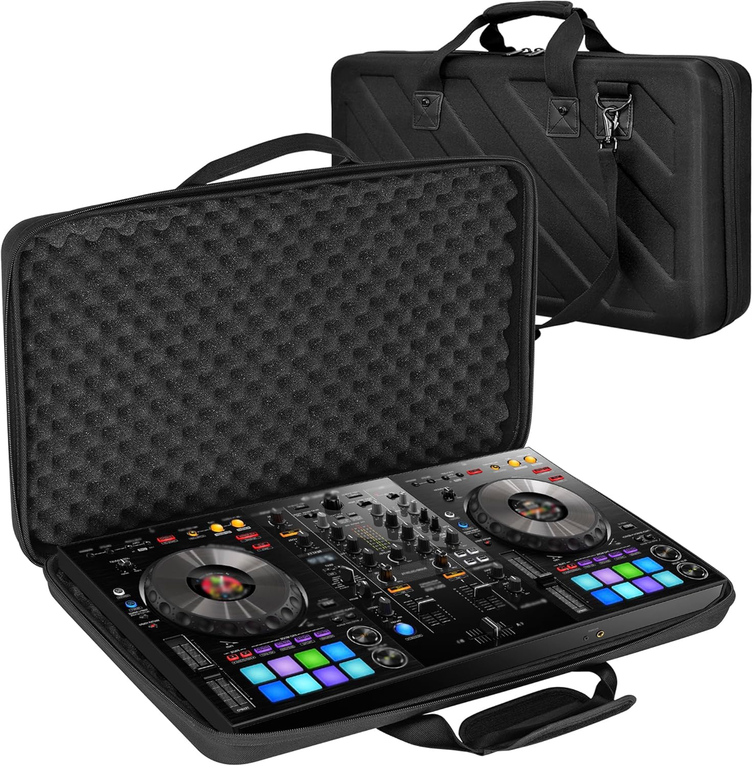 OUUTMEE Twarda torba podróżna do noszenia Pioneer, czarna 73 x 41 x 14 cm XL akcesoria torby walizka, czarny