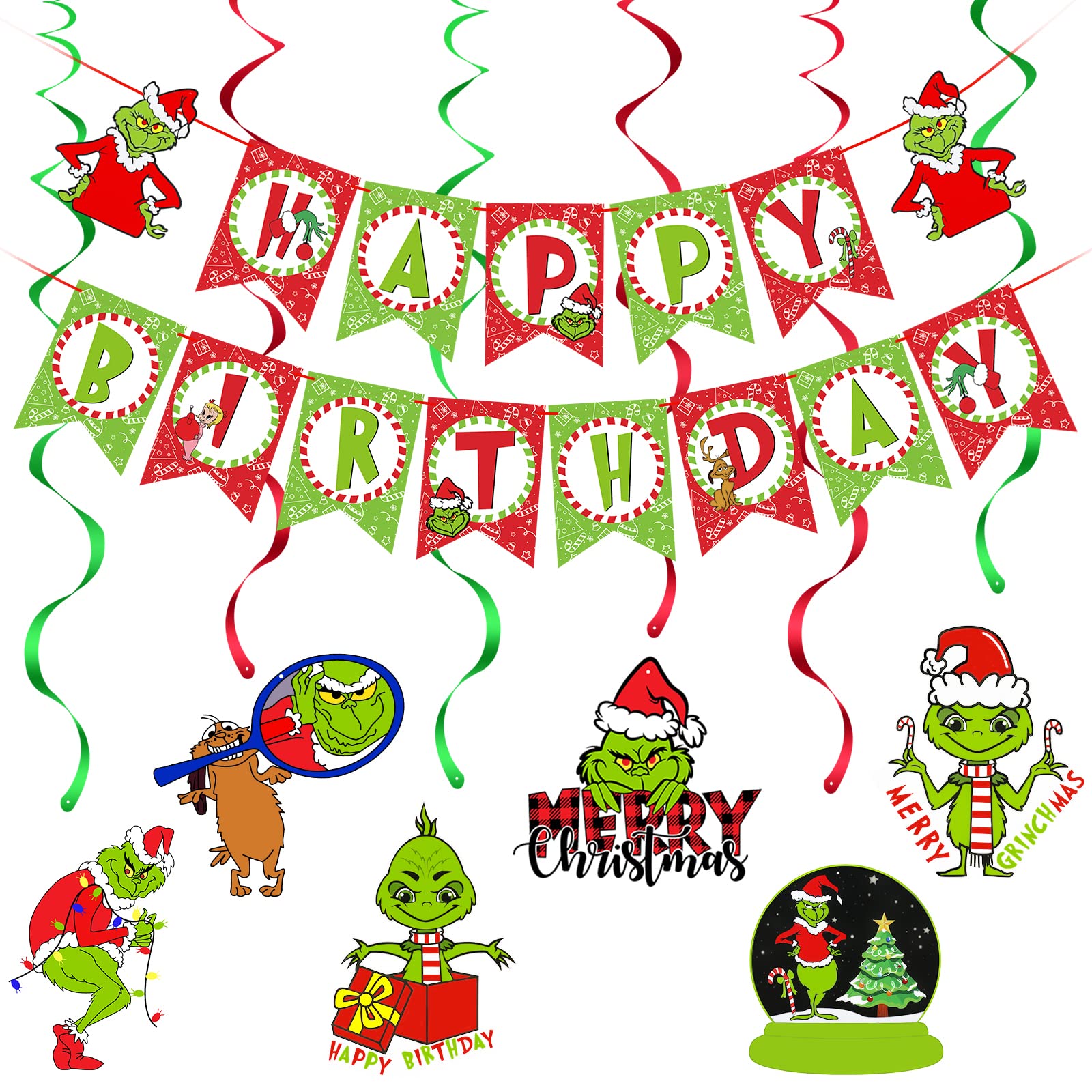 Christmas Happy Birthday Clipart