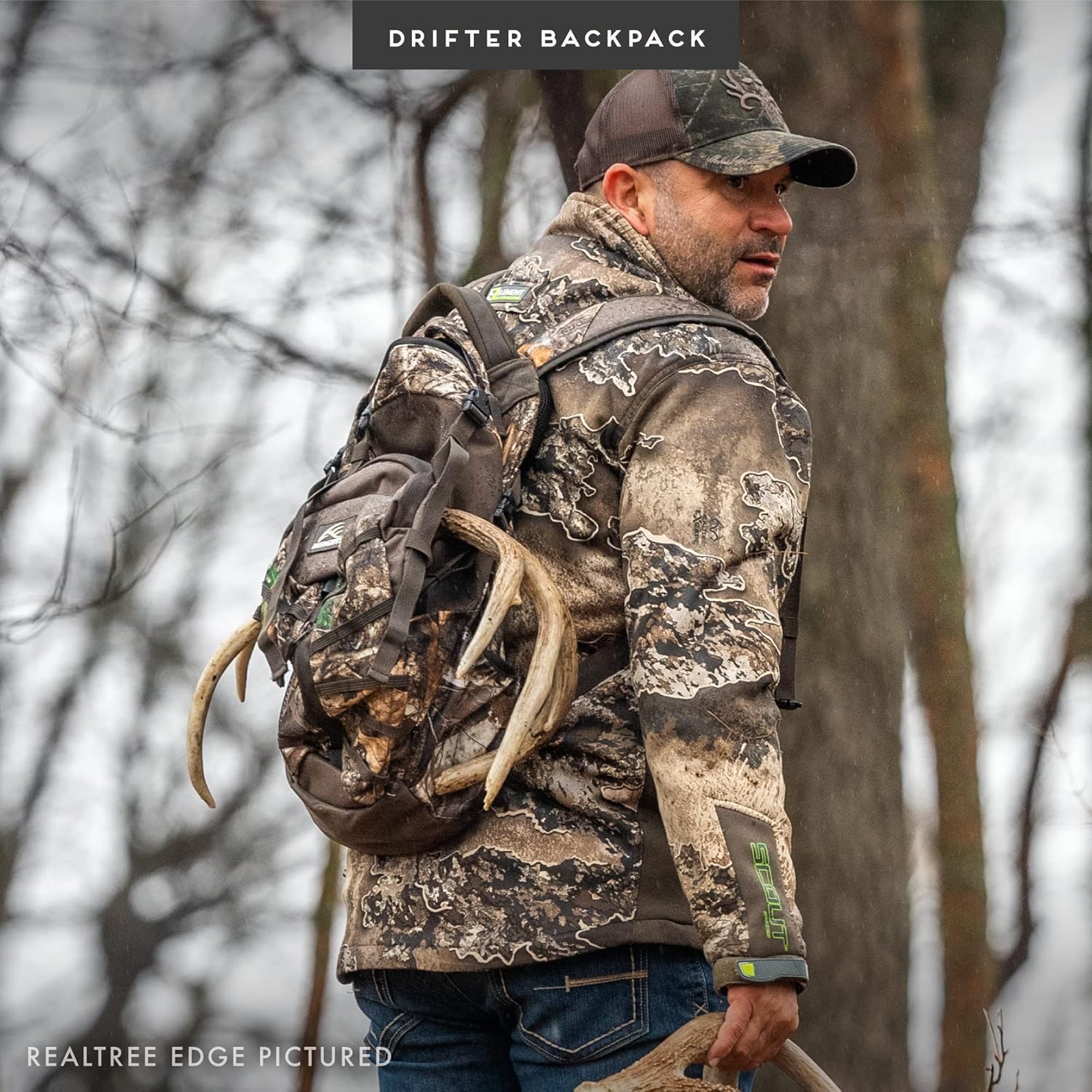 Insights Hunting by frogg toggs - The Drifter Backpack, Small, Lightweight Camo Hunting Day Pack, Mossy Oak Bottomland : Sports & Outdoors