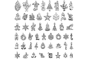 JIALEEY Christmas Charms for Crafting