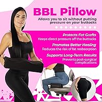 Vista 4 de BBL - Kit de almohada para después de la cirugía, elevador de asiento de inodoro, recuperación BBL, kit de almohada postcirugía BBL con espuma