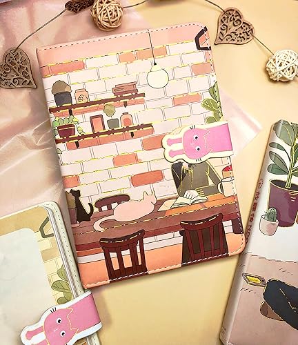 Miniatura 2 de Bonito cuaderno de diario para mujer, bonito cuaderno de diario, lindo diario para adolescentes, bloc de notas de la serie después de la escuela, 5