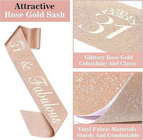 Miniatura 170 de Decoraciones de cumpleaños de 3 años para niñas; banda, corona/tiara, velas y adorno para pastel de cumpleaños de 3 años; regalos y decoraciones