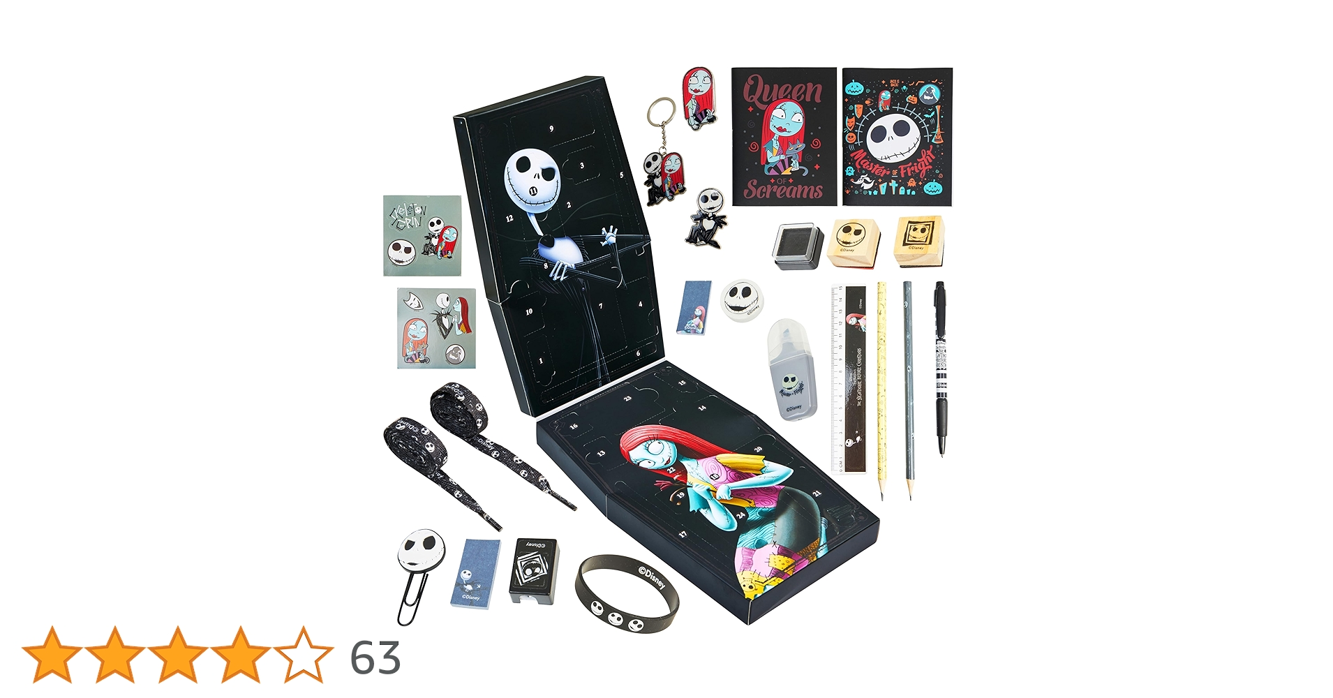 海外ディズニー限定 ナイトメア ぬいぐるみ アドベントカレンダー 楽天