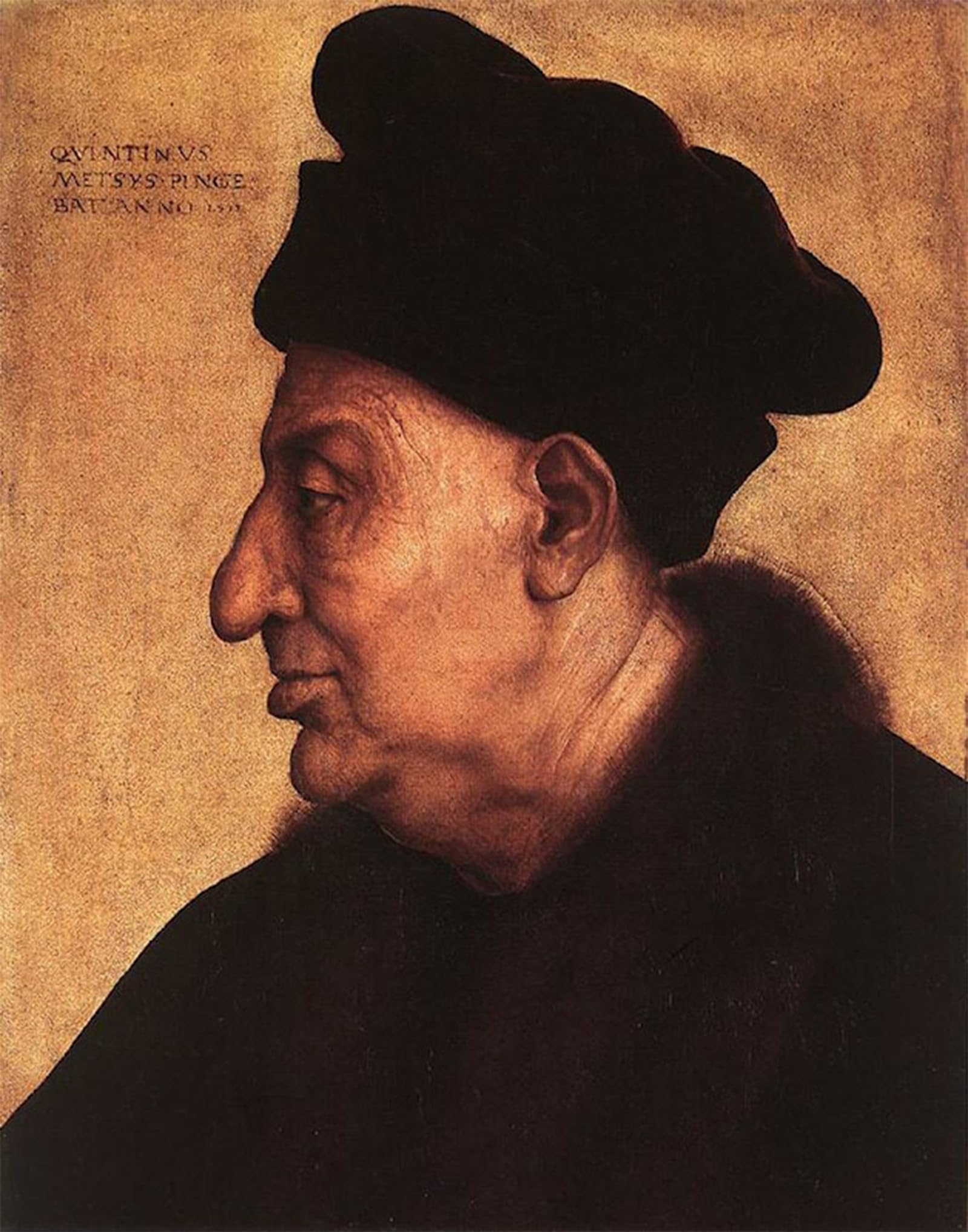 POSTERIIk Famous Modern Artwork Art Mural Portrait of an Old Man Quentin Massys Oil Paintings Pictures for Home Decor 60x90cm