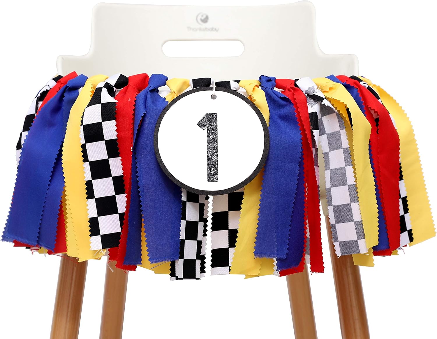 Mcqueen Birthday Party Supplies - Race Car Banner For Photo Booth Props And Backdrop Cake Smash, Best 1st Party Decorations For Kids (1st Race Car Birthday Banner) - Image 7