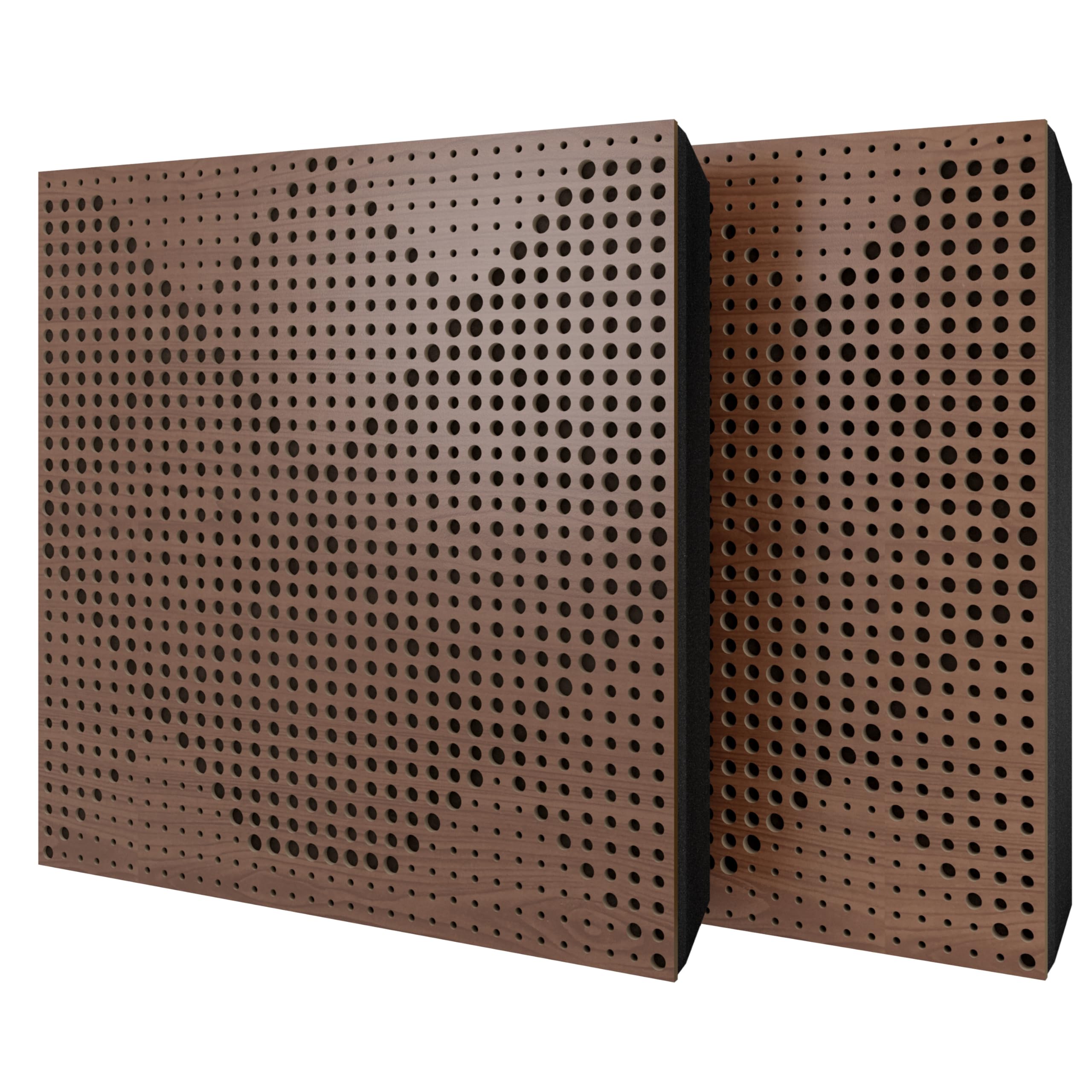 Lot De 2 Panneaux Acoustiques Plafond SLATOBAF Noir – Absorption, Diffusion & Insonorisation Haut De Gamme