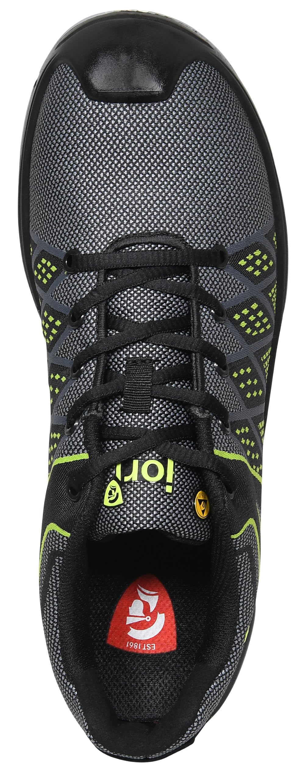 ELTEN jo_Flex Green Low ESD S1P | Sicherheitsschuhe für Damen & Herren, Stahlkappe, leicht, atmungsaktiv