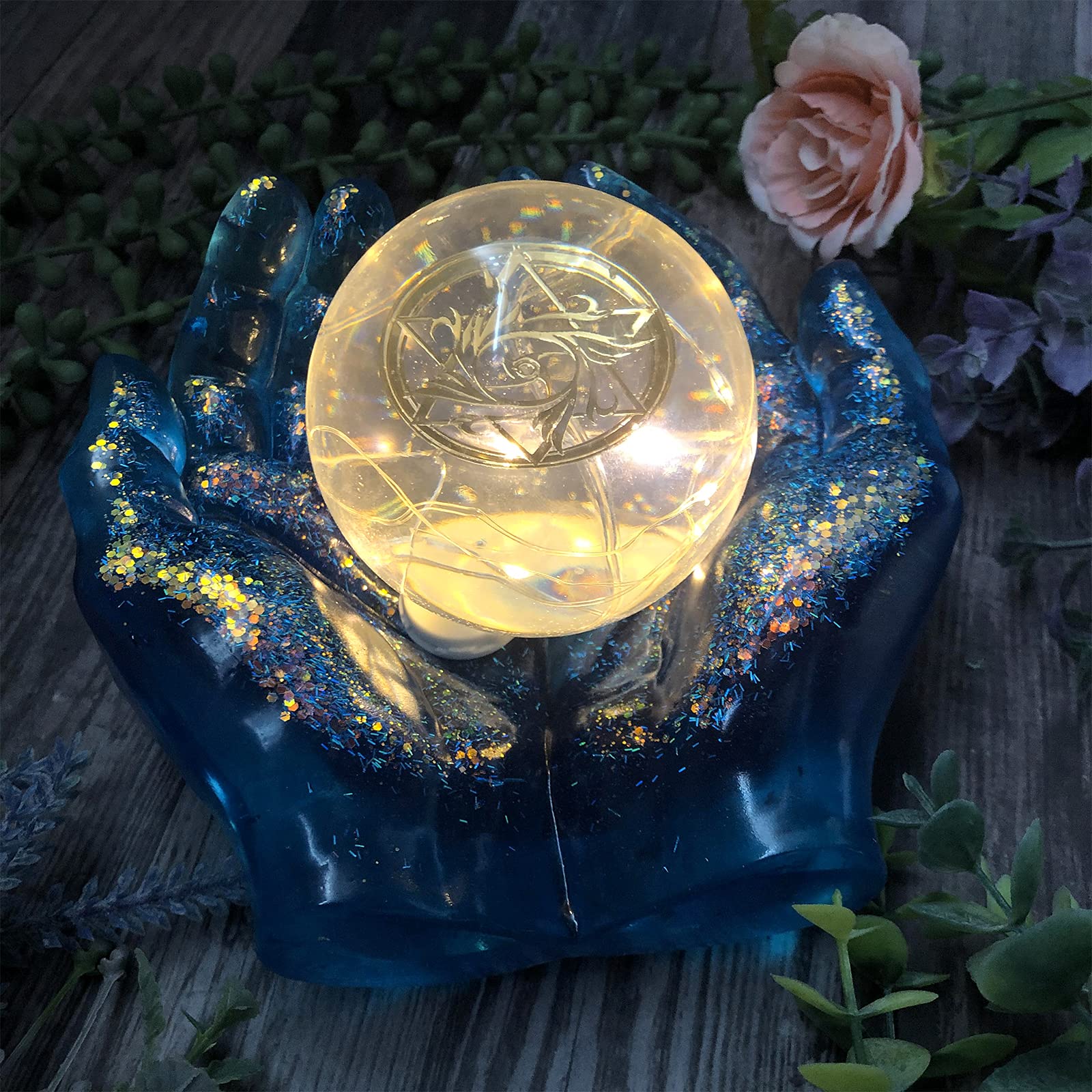 Amazon.co.jp: FUNSHOWCASE 手の形 シリコンモールド UVレジン レジン