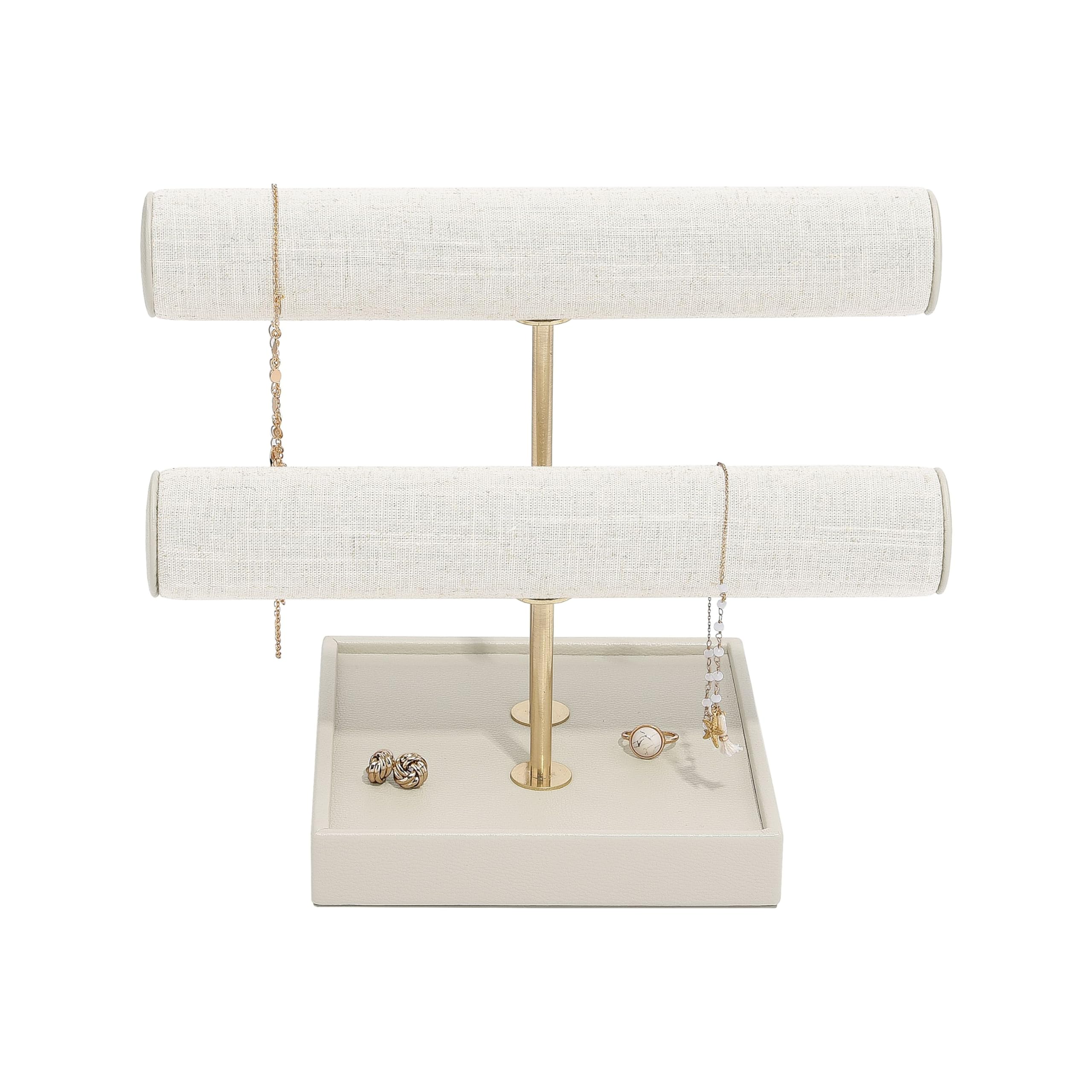 Stackers Oatmeal & Linen Bangle Display Stand